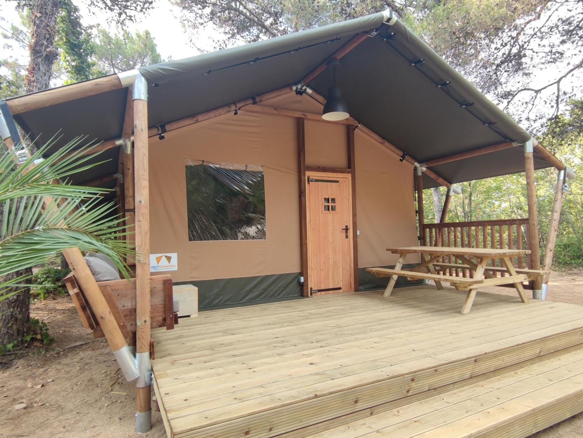 Camping & Bungalows Platja Brava 帕尔斯 外观 照片